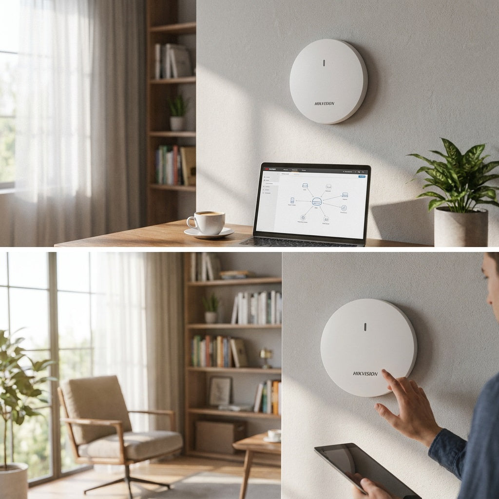 Hikvision DS-3WAP622G-SI Wi-Fi 6 Access Point - AX1800, Dual-Band, PoE, Ceiling Mount – view 3