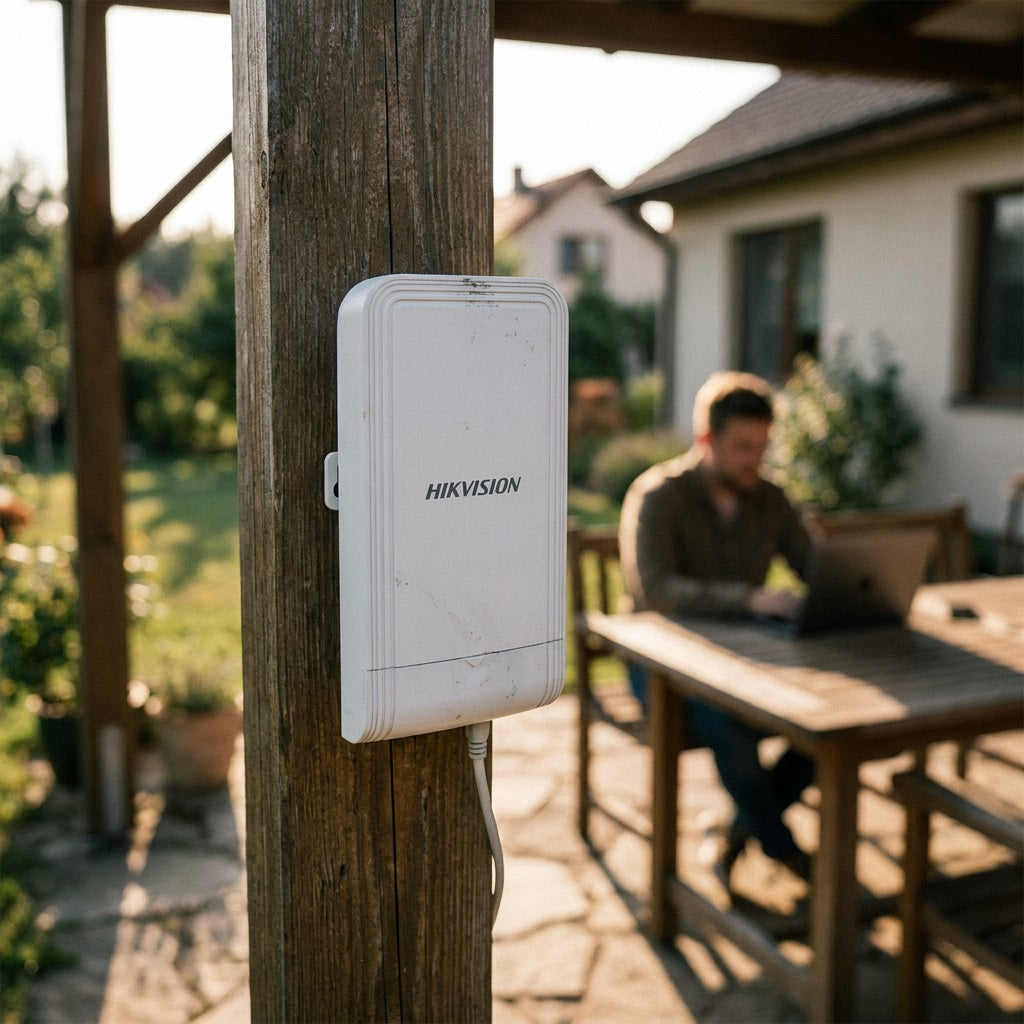 Hikvision DS-3WF03C-5AC/O Outdoor Wireless CPE - 5GHz, 867Mbps, 15km, PoE – view 2