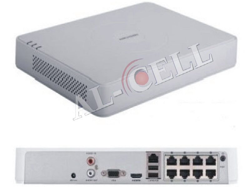 HIKVISION 8Ch Nvr 50Mbps,8Poe,2X Sata