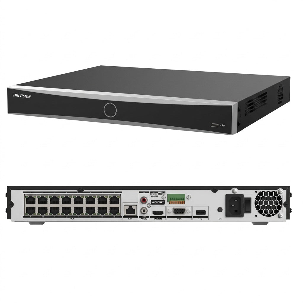 Hikvision 16ch Acuseek Vpro Poe Nvr 4k