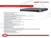 HIKVISION 32 Ch Nvr 256 Mbps 4 Sata Alar