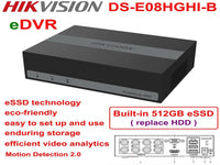 Hikvision 8Ch E-Dvr Built In 512Gb Ssd