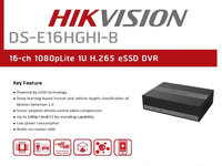 Hikvision 16Ch E-Dvr Built In 1Tb Ssd
