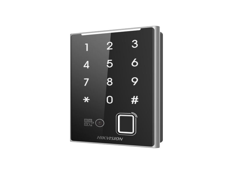 Hikvision DS-K1109DKFB-QR Card Reader - Fingerprint, QR, PIN, IP65, RS-485 – view 2
