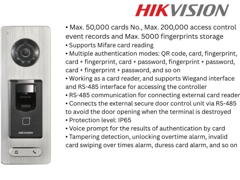 HIKVISION Video Access Control Terminal