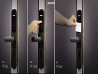 Hikvision DS-K4SL500MKW Pro Smart Lock Black - M1 Card, Wi-Fi, C-Level Cylinder – view 4