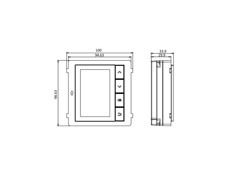 HIKVISION Display Module Intercom