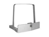 Hikvision H6 gate motor anti-theft bracket, view of tamper-resistant steel mounting frame