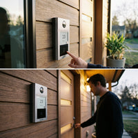 HIKVISION 1 Button Metal Villa Door