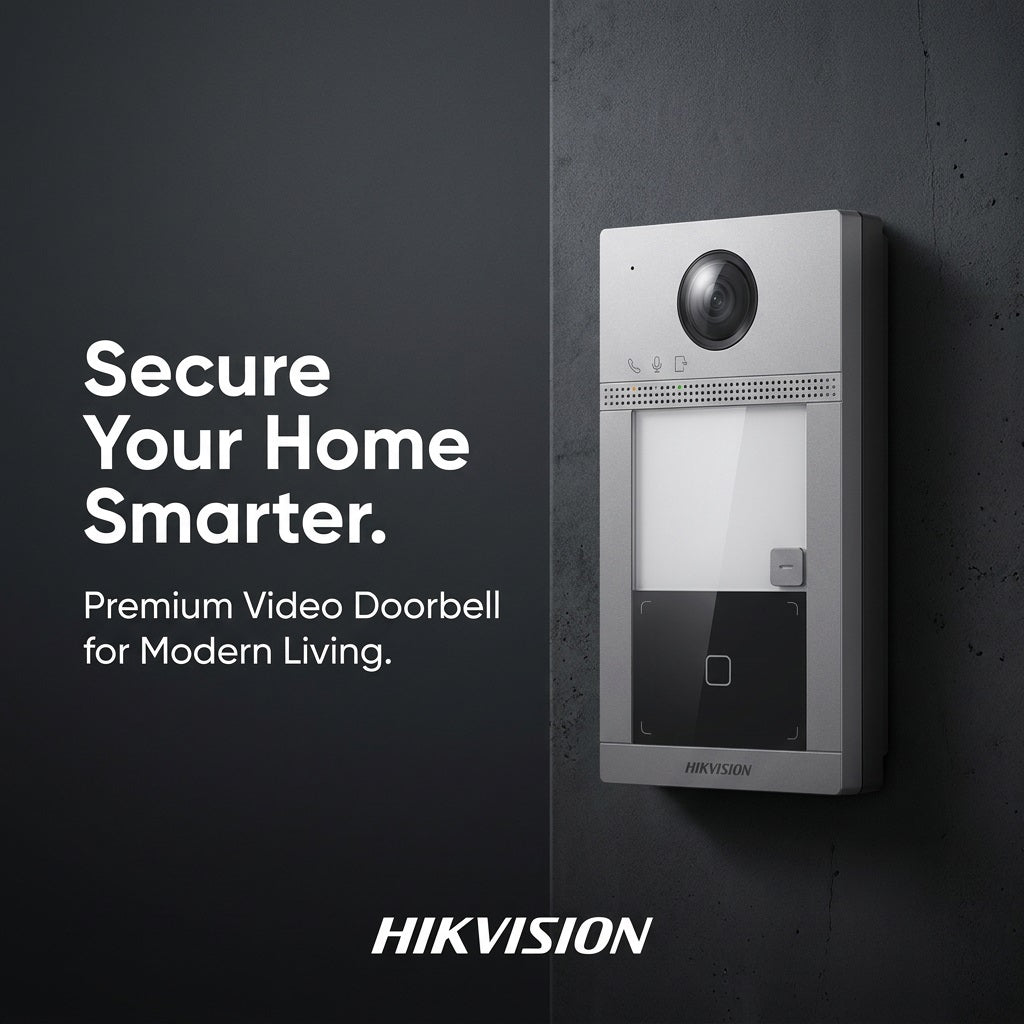 HIKVISION 1 Button Metal Villa Door