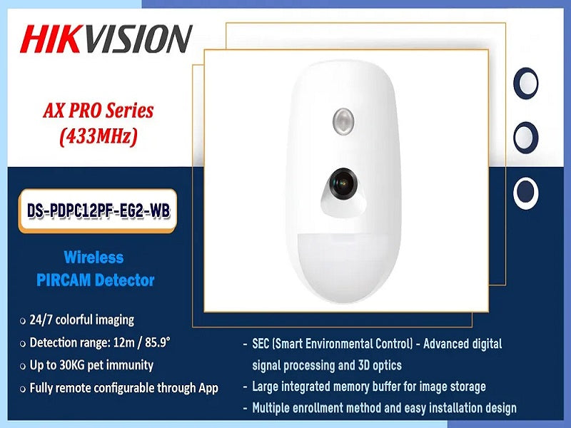 HIKVISION Wireless PIR-Camera Detector