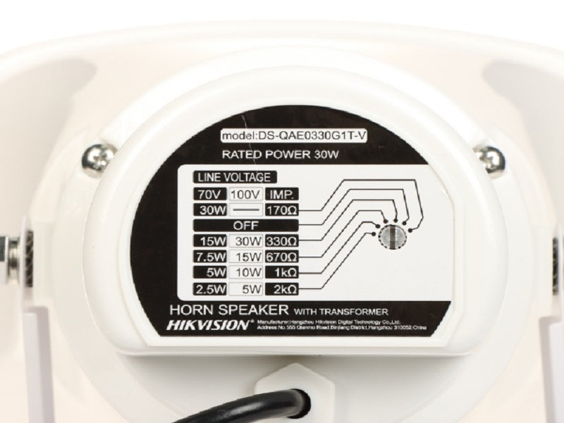Hikvision Analog Horn Speaker 30W
