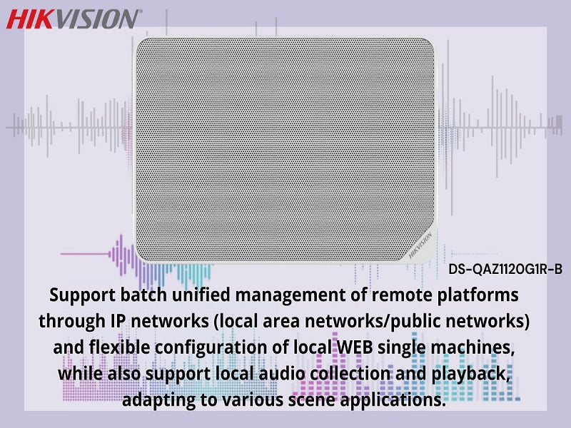 HIKVISION Network Cabinet Speaker