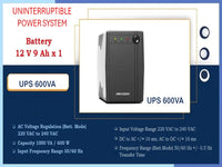 Hikvision 600Vas Ups