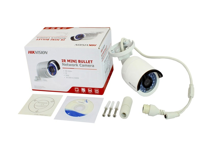 HIKVISION Bul Ip 2Mp 30M Ir 4Mm Ip66