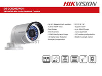 HIKVISION Bul Ip 2Mp 30M Ir 4Mm Ip66