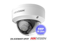 HIKVISION Dome 5Mp 2.8Mm 20Mtr Ir 12Vdc