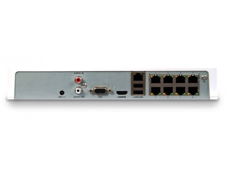 HIKVISION Nvr 8Ch  50Mbps 8 Poe 1 Sata