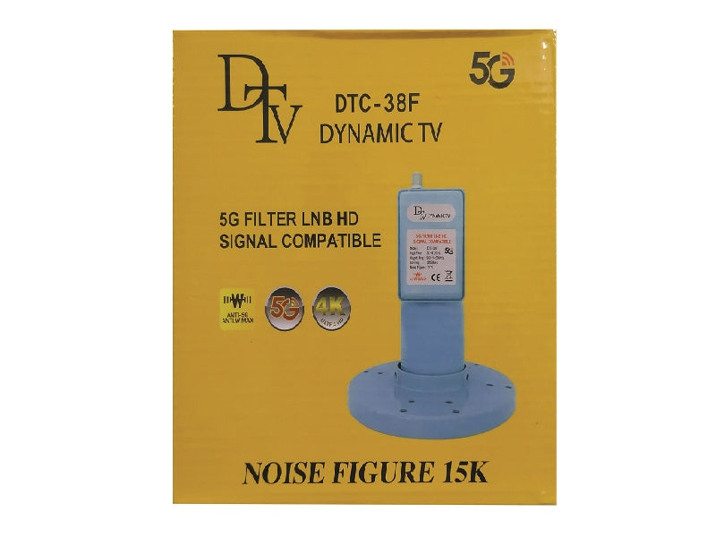DTV 5G Filter C Band Single Lnb-Dtc-38F