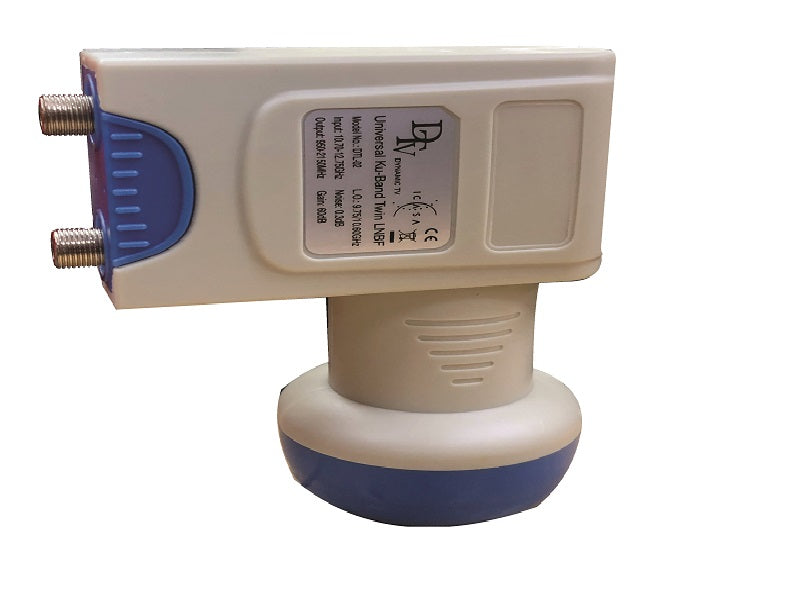 DTV Universal Ku Band Twin Lnb Dtl02