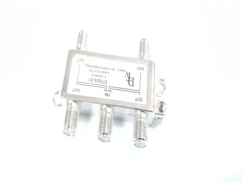 DTV 4 Way Splitter Dts04-01