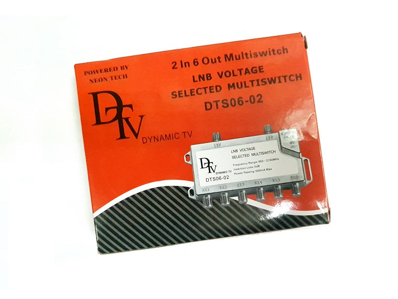 MULTISWITCH 2 In 6 Out