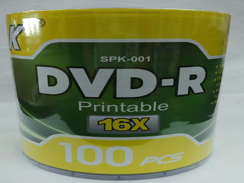SPARK Dvdr Printable 100 Pck
