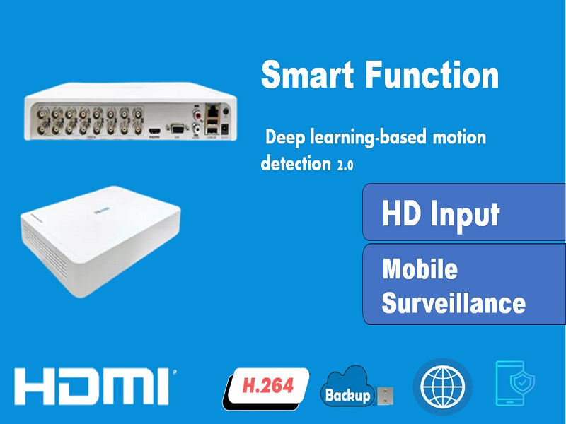 Hilook 16Ch 1080P Lite Mini 1U Dvr