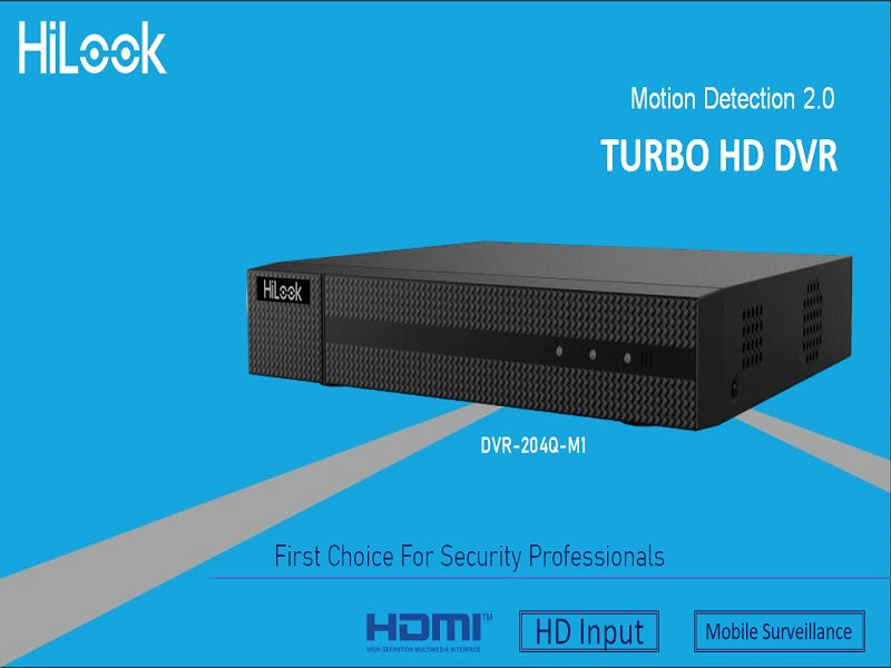 Hilook 4Ch 1080P Lite 1U Dvr 204Q