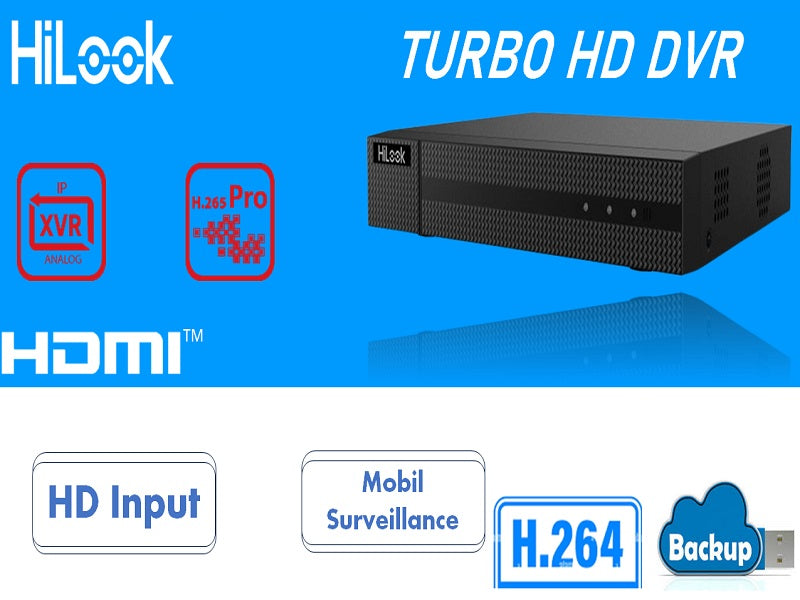 Hilook 8Ch 1080P Lite 1U Dvr 208Q