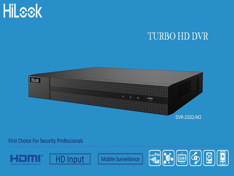 Hilook 32Ch 1080P Lite 1U Dvr 232Q