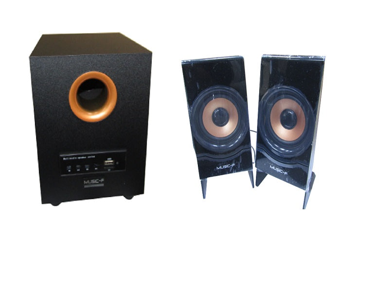 MUSIC-F Dy-5Ii 2.1 Usb Plug Multimedia