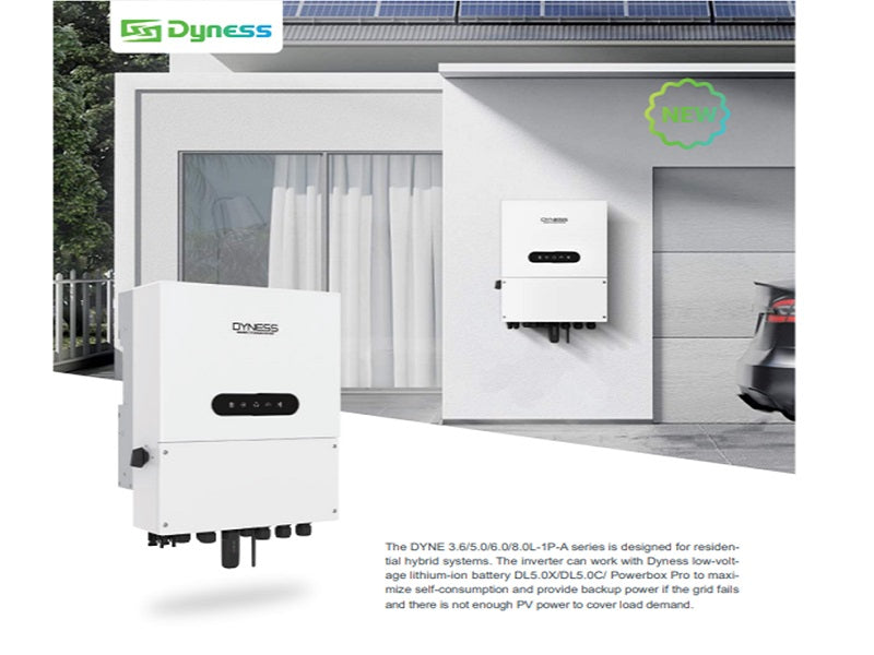 DYNESS 8Kw Single Phase Lv Hybrid Invert