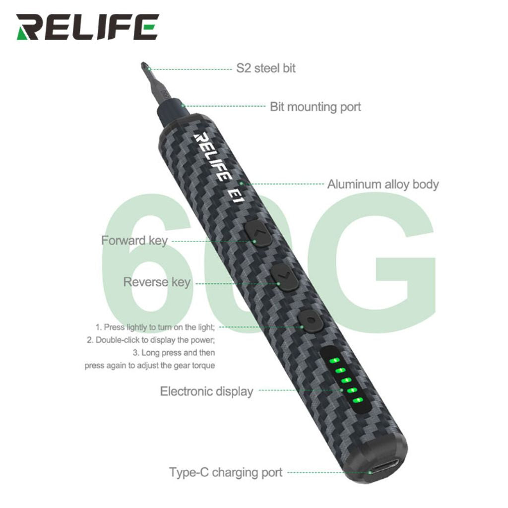 RELIFE E1 Carbon Fiber Electric Precisio