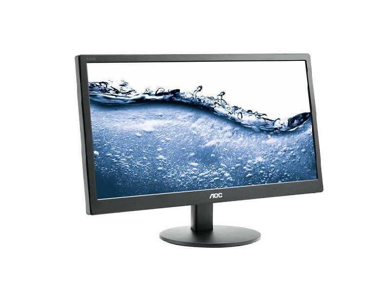 AOC 23.6" Led Monitor Vga Dvi Hdmi With