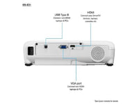 EPSON Eb-E01 Xga Projector Model H971B