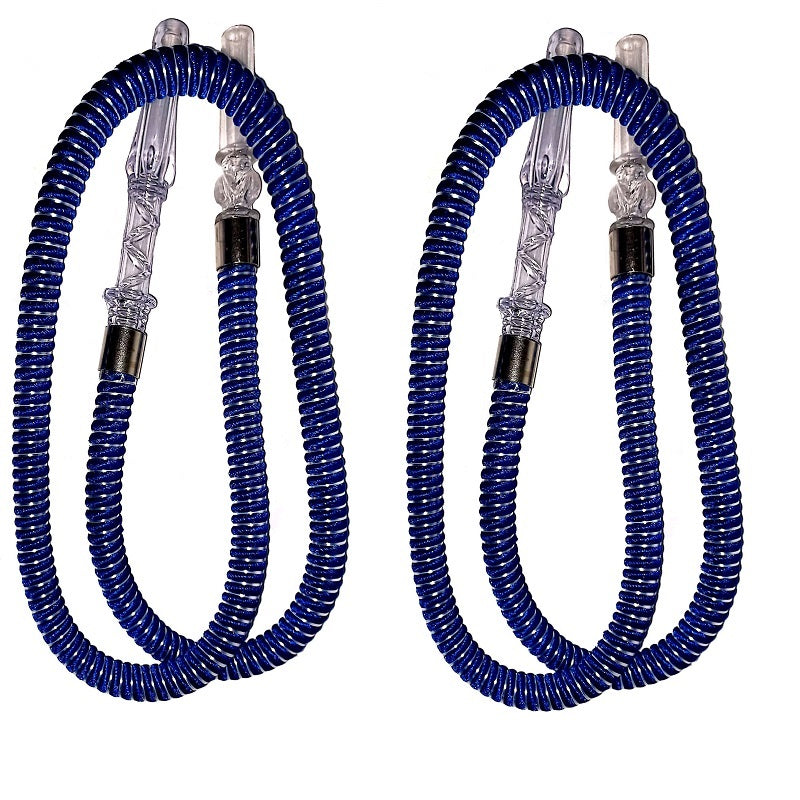 RICHMAN Egyptian Medium 2 Pip Hookah Blu
