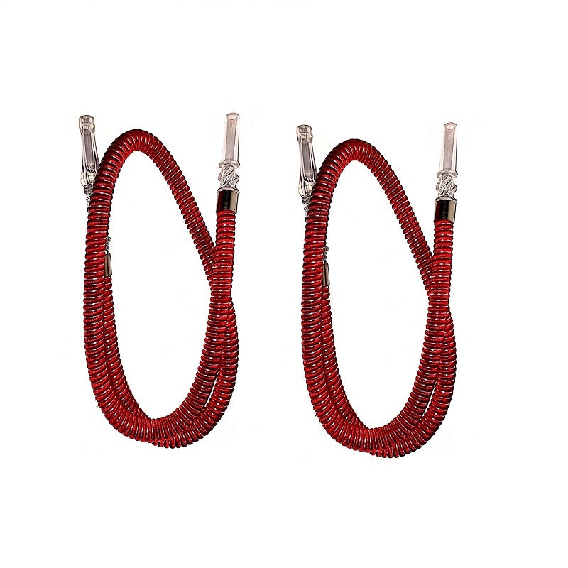RICHMAN Egyptian Medium 2 Pip Hookah Red