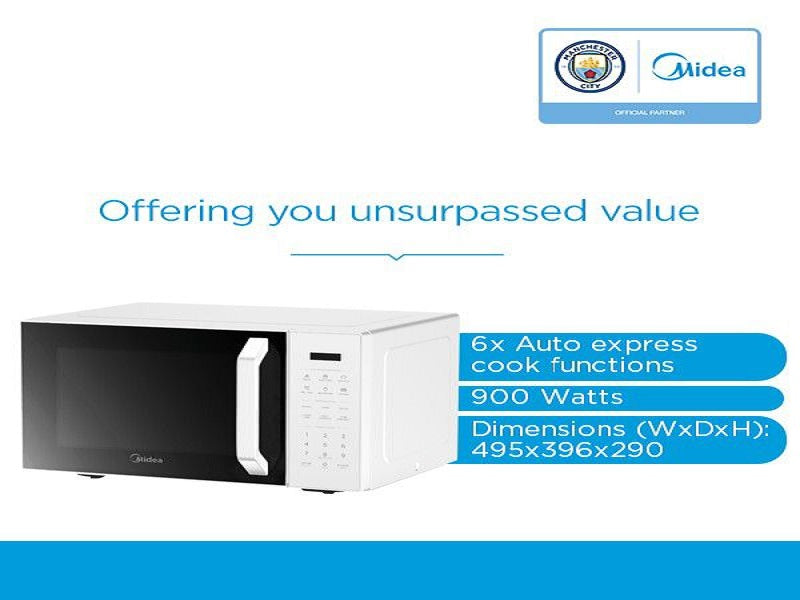 MIDEA 30L Digital Microwave White