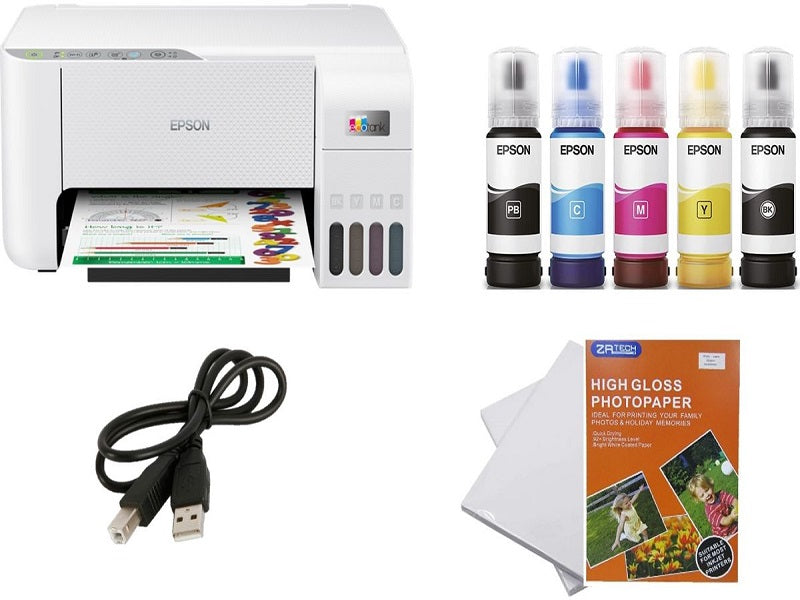 EPSON L3256 Inktank Printer + 2X Zatech