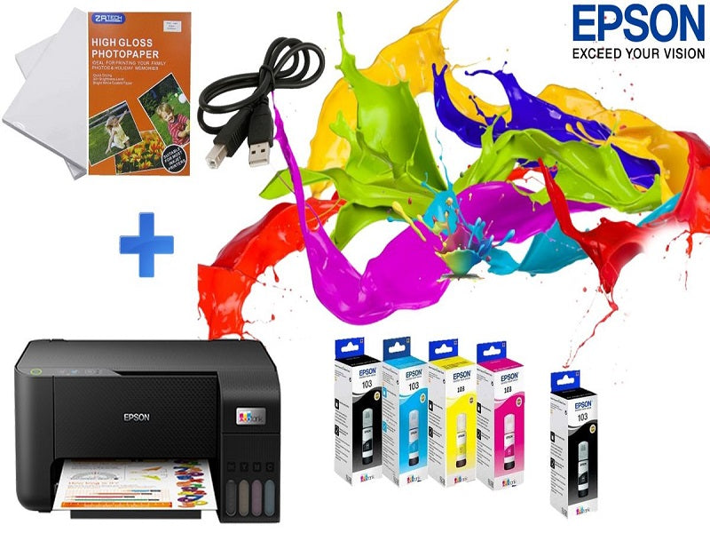 EPSON L3211 Printer + 2X Zatech Glossy
