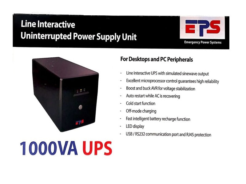 UPS Eps 1Kva Sa Wall Socket