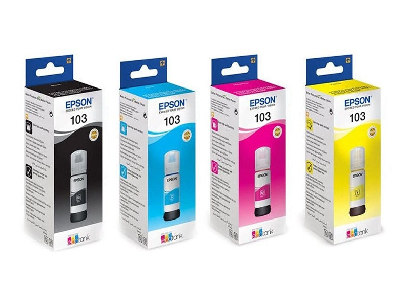 EPSON Value Pack 103 Ink Blk+C+Y+M 4 Pac