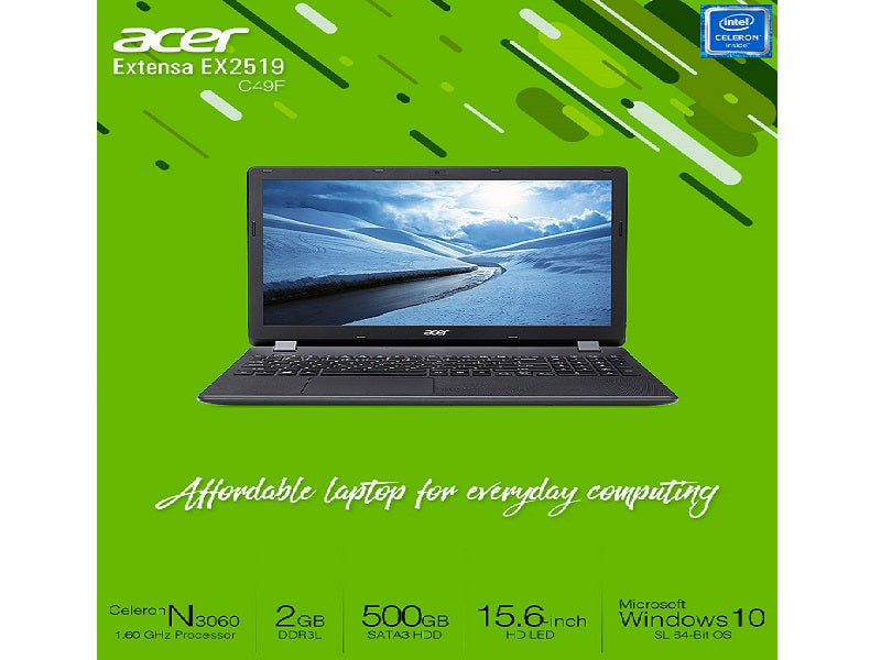 ACER Lt Ex2519 -C3 Wb 15.6 2Gb /500Gb