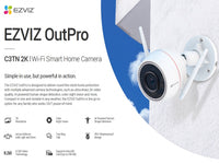 EZVIZ Outpro 2K Outdoor Wifi Security