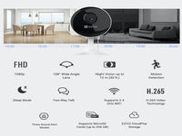 EZVIZ C1C-B 1080P Full Hd Wifi Ip Camera