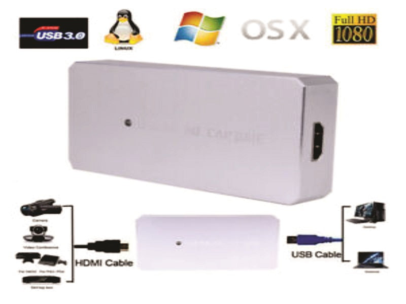 USB 3.0 Game Capture Live Streaming