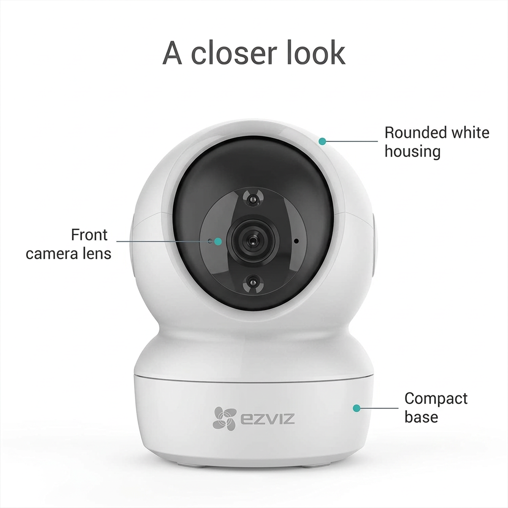 EZVIZ Cs-C6N-1080P Smart Home Camera (Pre-Owned)