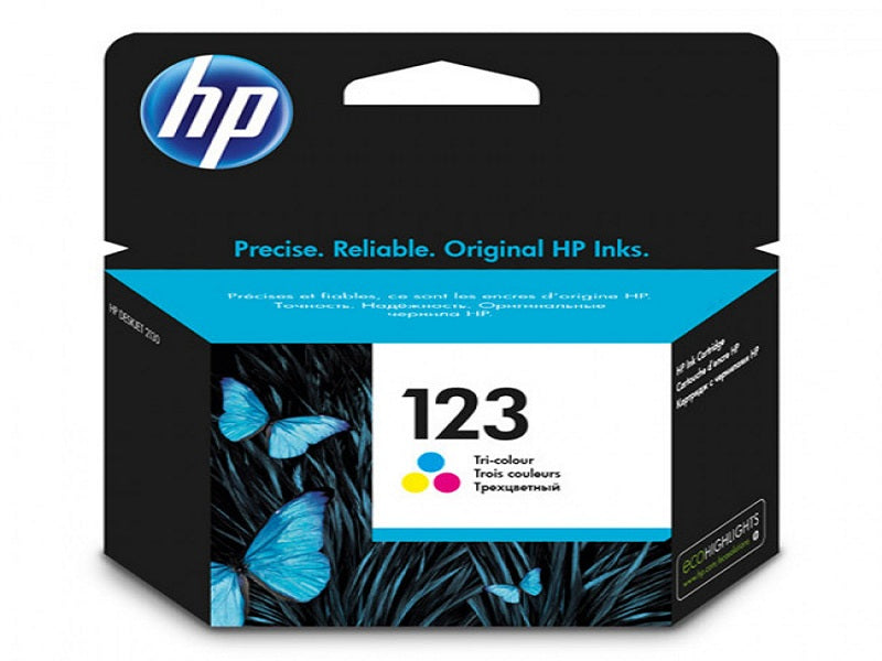 HP 123 Trio Colour Cartridge F6V16Ae