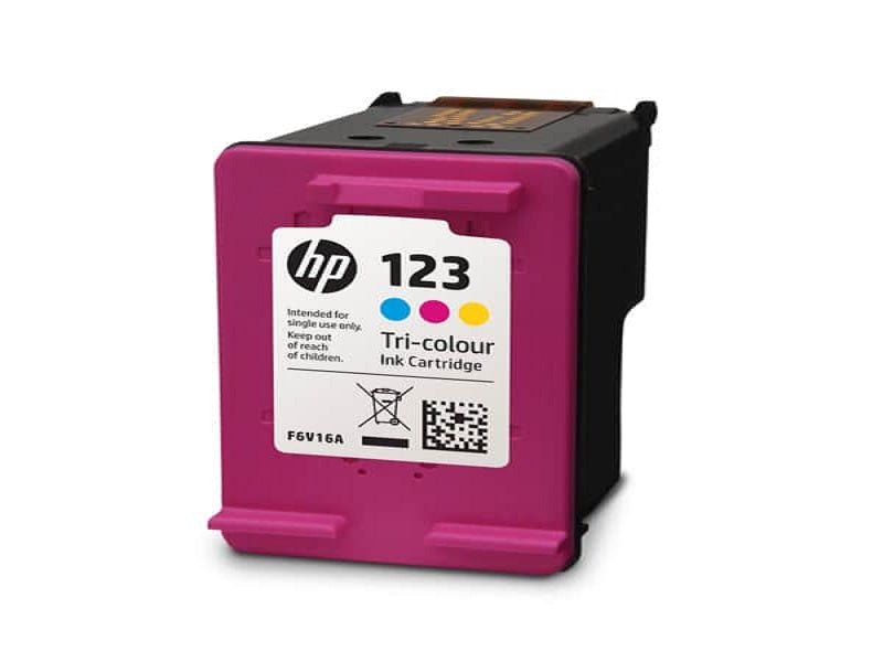 HP 123 Trio Colour Cartridge F6V16Ae